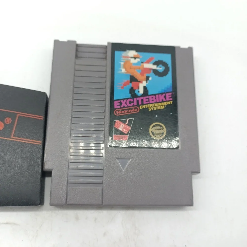 Nintendo Excitebike NES Video Game Cartridge with Dust Sleeve REV-A Japan
